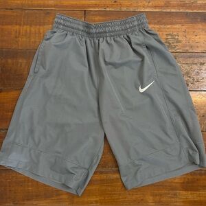Nike Dri-Fit Basketball Shorts Men's Charcoal Gray Athletic Shorts Size Medium